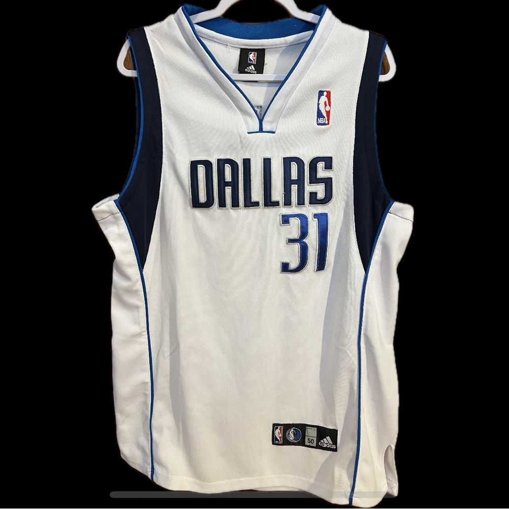 🏀Adidas Dallas Mavericks Terry #31 Jersey Men’s Medium (50)